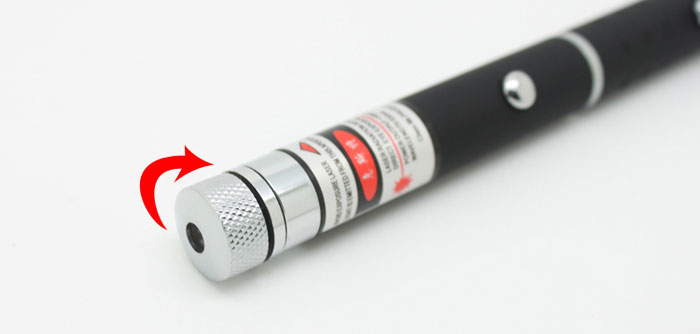 10mw~50mw Green Laser Pen with 5 Different Style Caps